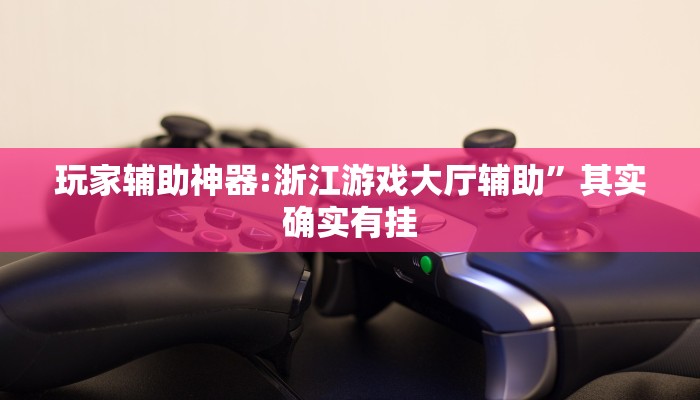 玩家辅助神器:浙江游戏大厅辅助”其实确实有挂 玩家辅助神器:浙江游戏大厅辅助”其实确实有挂