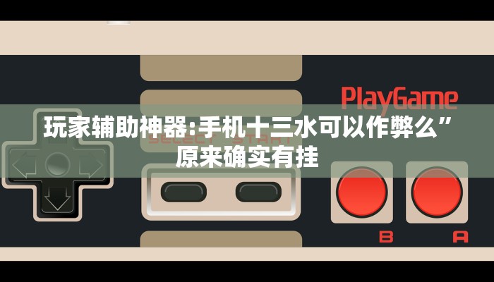 玩家辅助神器:手机十三水可以作弊么”原来确实有挂 玩家辅助神器:手机十三水可以作弊么”原来确实有挂
