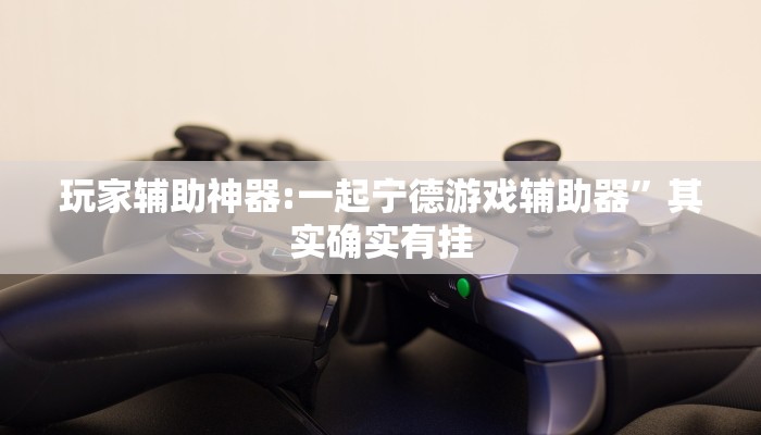 玩家辅助神器:一起宁德游戏辅助器”其实确实有挂