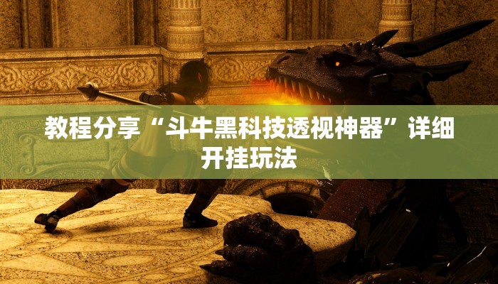 教程分享“斗牛黑科技透视神器”详细开挂玩法