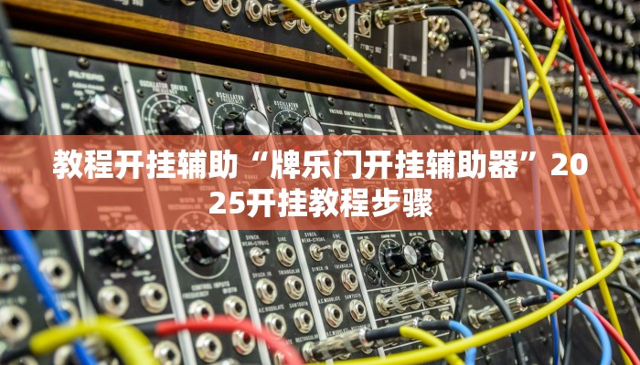 教程开挂辅助“牌乐门开挂辅助器”2025开挂教程步骤