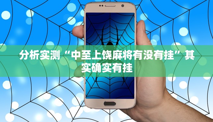 分析实测“中至上饶麻将有没有挂”其实确实有挂